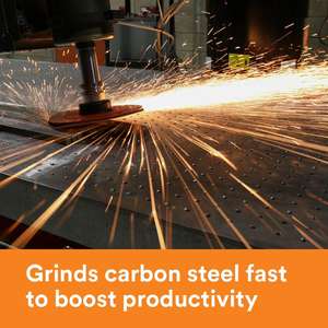 แผ่นใยเซรามิก <span class=keywords><strong>3M</strong></span> Cubitron II รุ่น 982C ความละเอียด 36 ขนาด 4 นิ้ว สำหรับเครื่องเจียรโลหะ - Product Image 4