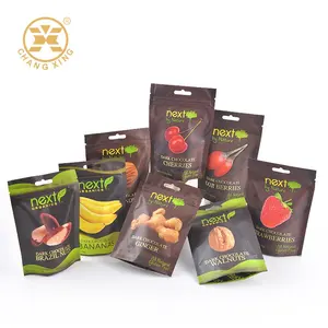 Emballages alimentaires mats personnalisés, sachets en plastique refermables recyclés, sachets debout pour cacahuètes, sachets <span class=keywords><strong>de</strong></span> 8 oz, sachets <span class=keywords><strong>de</strong></span> mélange <span class=keywords><strong>de</strong></span> noix, sachets doy-pack - Product Image 2