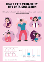 Frecuencia cardíaca de alta precisión, ECG PPG, SPO2, presión arterial, temperatura corporal, NFC, HRV(RRI), pulsera inteligente de nivel de estrés, 1, 2, 1, 2, 1, 2