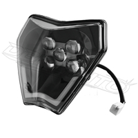Pièces de moto pour Husqvarna FC TC TE FE 125 250 300 350 450 501, phare LED Angel Eyes RGB avec commande par application