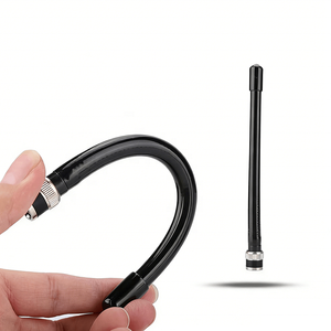 Antena de Walkie Talkie de Banda CB de 15 cm y 27 MHz con Conector BNC Macho para Radio Bidireccional Rola V8 - Product Image 1