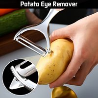 Groothandel op maat gemaakte aardappel- en appel schiller van roestvrij staal, groente- en fruitschiller voor keukenaccessoires