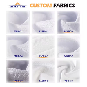 Kaus Tank Top basket musim panas kustom uniseks, Jersey menyerap keringat seragam basket pemuda reversibel modis - Product Image 6