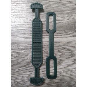 Poignée de transport en plastique en forme de T et boucle rectangulaire pour une prise en main facile des boîtes d'emballage et des sacs de courses - Product Image 5