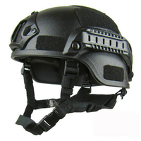 Casque de protection de combat tactique MICH 2000 avec rail latéral Monture NVG Casque rapide de tir au paintball extérieur