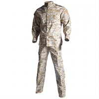Combinaison tactique pour homme multicolores, uniforme ACU personnalisé noir résistant aux déchirures