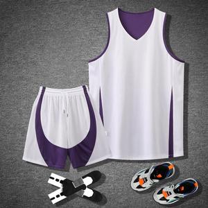 قميص كرة قدم متوفر في المستودعات الخارجية، 5 قطع، 100% بوليستر، سريع الجفاف، تصميم برقبة على شكل V قابل للعكس للتدريب والتمرين للبالغين - Product Image 1