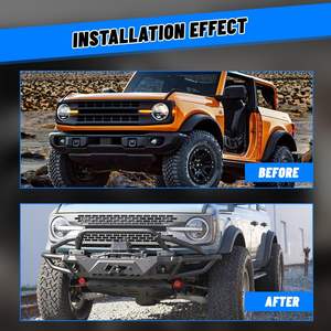 בר קדמיים בלעדי B-סוג כבד כבד בר תואם 2021 2022 2023 פורד bronco - Product Image 6