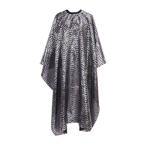 Wanmei – Cape de coiffure en polyester anti-adhésive, noir et blanc, pour adultes et enfants, tablier de coupe de <span class=keywords><strong>cheveux</strong></span> - Product Image 5
