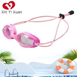 Lunettes de natation pour enfants, nouvelle corde élastique, silicone imperméable, anti-buée, lentille PC haute définition, unisexe - Product Image 3