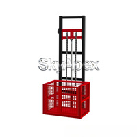 Plateforme élévatrice hydraulique compacte pour entrepôt et usage domestique, personnalisable, prix FOB pour la manutention des matériaux