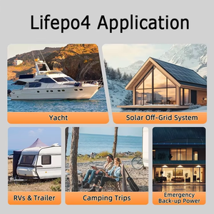 Batterie Lithium Fuyue 24V 200Ah 8000 Cycles LiFePO4, Batterie Lithium 12V 100Ah 200Ah 24V 300Ah pour Stockage Domestique - Product Image 5