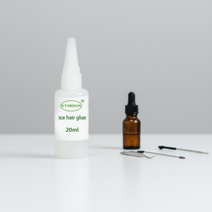 Colle transparente pour extensions de <span class=keywords><strong>cheveux</strong></span>, composition cyanoacrylate, séchage rapide, sans lampe UV requise - Product Image 2