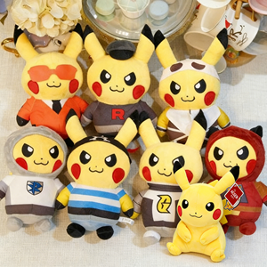 Peluche Pikachu da 20 cm (8 pollici) all'ingrosso <span class=keywords><strong>per</strong></span> macchine acchiappacapri, personaggio <span class=keywords><strong>anime</strong></span> dei cartoni animati, giocattoli di peluche Pikachu <span class=keywords><strong>per</strong></span> <span class=keywords><strong>bambini</strong></span> - Product Image 1