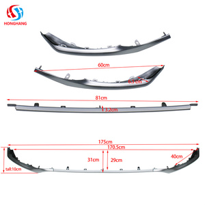 Honghang สปอยเลอร์อะไหล่รถยนต์สำหรับ Toyota <span class=keywords><strong>Camry</strong></span> ขอบด้านหน้า2018-2022อุปกรณ์แต่งขอบด้านหน้า - Product Image 2