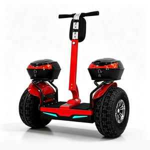 Patinete Eléctrico Autoequilibrado para Adultos con Luces Ambientales, Caja de Almacenamiento Doble, Neumáticos Grandes Negros de 19 Pulgadas - Product Image 3
