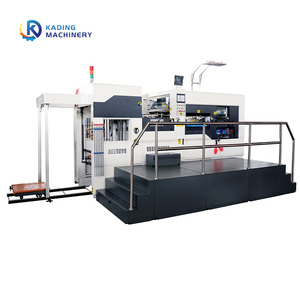 Máquina troqueladora de cama plana Creaser troqueladora completamente automática de producción profesional con alimentación de alimentador - Product Image 1
