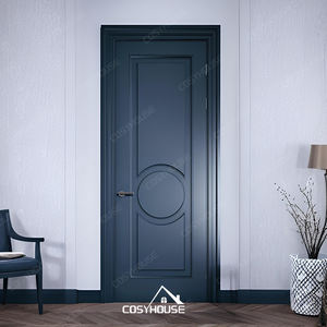 Trung Quốc nguồn nhà máy tùy chỉnh căn hộ sơn cửa gỗ sơn cửa gỗ rắn cao cấp cao cấp nội thất cửa khách sạn - Product Image 6