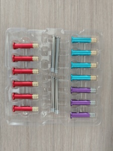 Proveedor caliente DAB Embalaje Destilado de aceite 1mL Jeringa de vidrio con émbolo de metal - Product Image 5