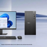 Ordinateur de bureau Dell ECT1250 Tower, processeur Intel Core i3/i5/i7 de 13e génération, 8 Go/16 Go de RAM DDR5, SSD 512 Go/1 To, Windows 11 Pro, Wi-Fi, ordinateur de bureau