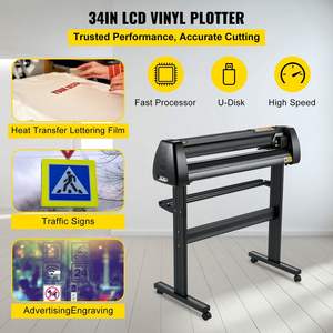 28in/720mm Offline <b>Vinyl</b> <b>Cutter</b> Plotter Machine with Floor Stand for Advertising Equipment - Product Image 2