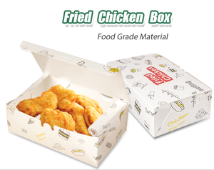 Factory Food <span class=keywords><strong>Container</strong></span> Nehmen Sie Fast-Food-Papier verpackungs <span class=keywords><strong>box</strong></span> heraus - Product Image 3
