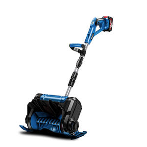 New 21V 3000mA High-Capacity Battery-<b>Powered</b> DIY Industrial Snow Remover <b>Brushed</b> Motor Double Folding Hand Push 1 - Product Image 6