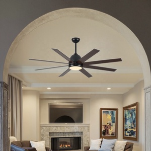 Nhà máy nóng bán <span class=keywords><strong>Fan</strong></span> trong kho với ánh sáng 8-Blade DC động cơ dẫn ánh sáng với <span class=keywords><strong>fan</strong></span> hâm mộ cho thương mại lớn quạt trần để sử dụng nhà - Product Image 2