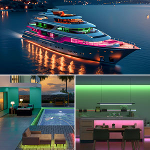 BTF-LIGHTING IP68 Wasserdicht im Freien 12V 5m 60leds/<span class=keywords><strong>m</strong></span> WS2815 RGB Individuell adressierbar 5050SMD Dual Signal LED Pixel Strip - Product Image 6