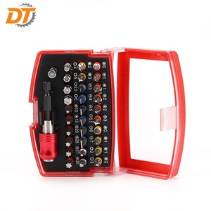 Jeu <span class=keywords><strong>de</strong></span> 32 embouts <span class=keywords><strong>de</strong></span> tournevis DT, haute dureté, acier S2, embouts <span class=keywords><strong>de</strong></span> tournevis chromés pour <span class=keywords><strong>travaux</strong></span> <span class=keywords><strong>de</strong></span> fixation - Product Image 2