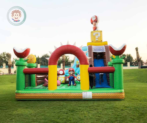 Super bros <span class=keywords><strong>mario</strong></span> maison gonflable pour enfants videur gonflable super <span class=keywords><strong>bro</strong></span> <span class=keywords><strong>mario</strong></span> fun city playground - Product Image 5