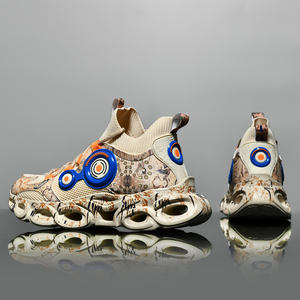 Zapatillas Deportivas de Hombre con Diseño de Alta Calidad, Logotipo Personalizado, Transpirables, Sin Cordones, Casuales, para Correr, con Parte Superior de Malla, Venta al Por Mayor - Product Image 4