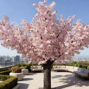 Новинка: Искусственное дерево сакуры в японском стиле, высотой 3,9 м и шириной 6 м, для декора (вишня) - Product Image 5
