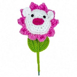 Animaux en peluche miniatures tricotés doux personnalisés, dinosaures en gros, jouets en crochet faits à la main pour bébés EN-71 - Product Image 1