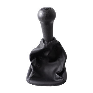 Poignée de levier de vitesses Chevrolet SparK en cuir noir ergonomique 2011-16 pour boîte de vitesses manuelle - Product Image 1