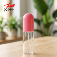 Flacon pulvérisateur de parfum rond de 60 ml, flacon pulvérisateur portable de petite capacité, flacon pulvérisateur à pompe, flacon de distribution de brume fine pour cosmétiques