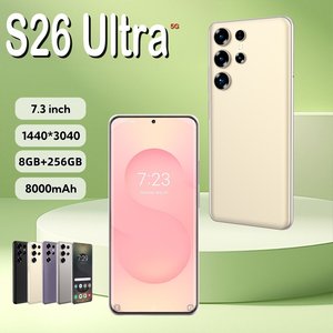 Teléfono Móvil S26 Ultra 5G de 8GB+256GB, Desbloqueado, Doble SIM, Pantalla HD de 7.3 Pulgadas, 108MP, LTE, para Juegos, <span class=keywords><strong>Precio</strong></span> de Fábrica, Fácil de Usar - Product Image 5