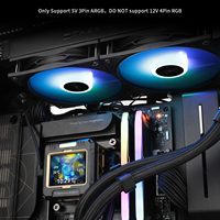 Sistema de Refrigeración Líquida para PC Thermalright Black ARGB 240 con Pantalla LCD IPS de 320 * 240 de Resolución