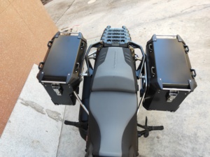 36L scatola laterale del motociclo di alluminio nero o argento <span class=keywords><strong>per</strong></span> i tipi completi di motocicli - Product Image 5