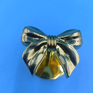 Zinc Alloy Novelty Shape <b>Drawer</b> Handle Gold Modern Durable Furniture Hardware - Product Image 1