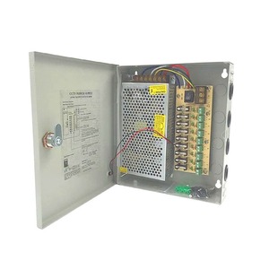 Jingruian <b>12V</b> 15A <b>Switching</b> Power Supply 9-Channel Output For CCTV Surveillance And LED Strip <b>Lights</b> - Product Image 3