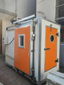 Enfriadores de puerta de eje giratorio especial de refrigeración, puerta completamente enterrada, aislamiento térmico de poliuretano, puerta de habitación fría con bisagras - Product Image 3