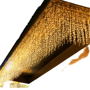 2025 nhà máy trực tiếp Chất lượng cao IP65 trong nhà & Ngoài trời LED <span class=keywords><strong>String</strong></span> <span class=keywords><strong>Lights</strong></span> Cổ Tích Icicle vườn Roof trang trí nội thất cho Giáng sinh - Product Image 2