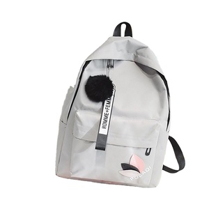 2023, venta al por mayor, mochilas escolares con logotipo personalizado, mochilas de viaje simples con hojas de moda para adolescentes Unisex, mochilas escolares colgantes - Product Image 1