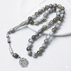 Tasbih Misbaha in Resina con 45 Perle Effetto Cielo Stellato per Preghiera Musulmana Quotidiana - Product Image 4