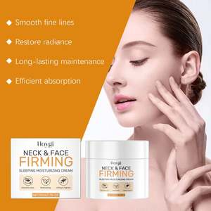 Crème hydratante raffermissante pour le cou et le visage Hoygi, soin de la peau, lifting, atténuation des ridules, crème hydratante de <span class=keywords><strong>nuit</strong></span> lissante - Product Image 6