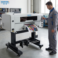 Printer UV DTF A3 Semi-Otomatis Pintar Baru untuk Stiker dan Label Kristal Kustom