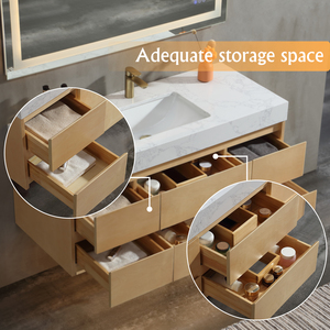 <span class=keywords><strong>Mobile</strong></span> da <span class=keywords><strong>bagno</strong></span> moderno e minimalista Homein color acero <span class=keywords><strong>con</strong></span> <span class=keywords><strong>lavabo</strong></span> integrato, disponibile <span class=keywords><strong>in</strong></span> diverse misure - Product Image 3