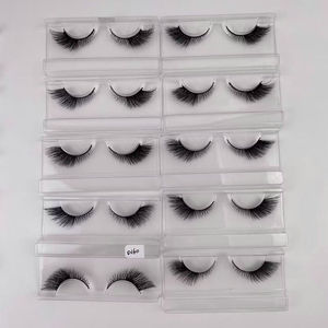 ขนตาปลอมแบบ Cat Eye ขนตาฟ็อกซ์ธรรมชาติ แบบเส้นๆ งอนเด้ง ขนตาปลอมแบบ 3 มิติ ขนสังเคราะห์ นุ่มเป็นธรรมชาติ ขนาด 15-25 มม. 25-30 มม. - Product Image 4