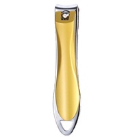 Coupe-ongles pour doigts et orteils, grandes et petites tailles, manucure adulte, utilisation portable à domicile, acier au carbone, bouche plate, acier dur